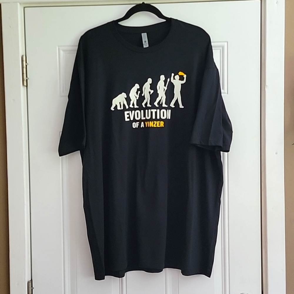 2/$8 Pittsburgh Yinzer Steeler Fan Shirt